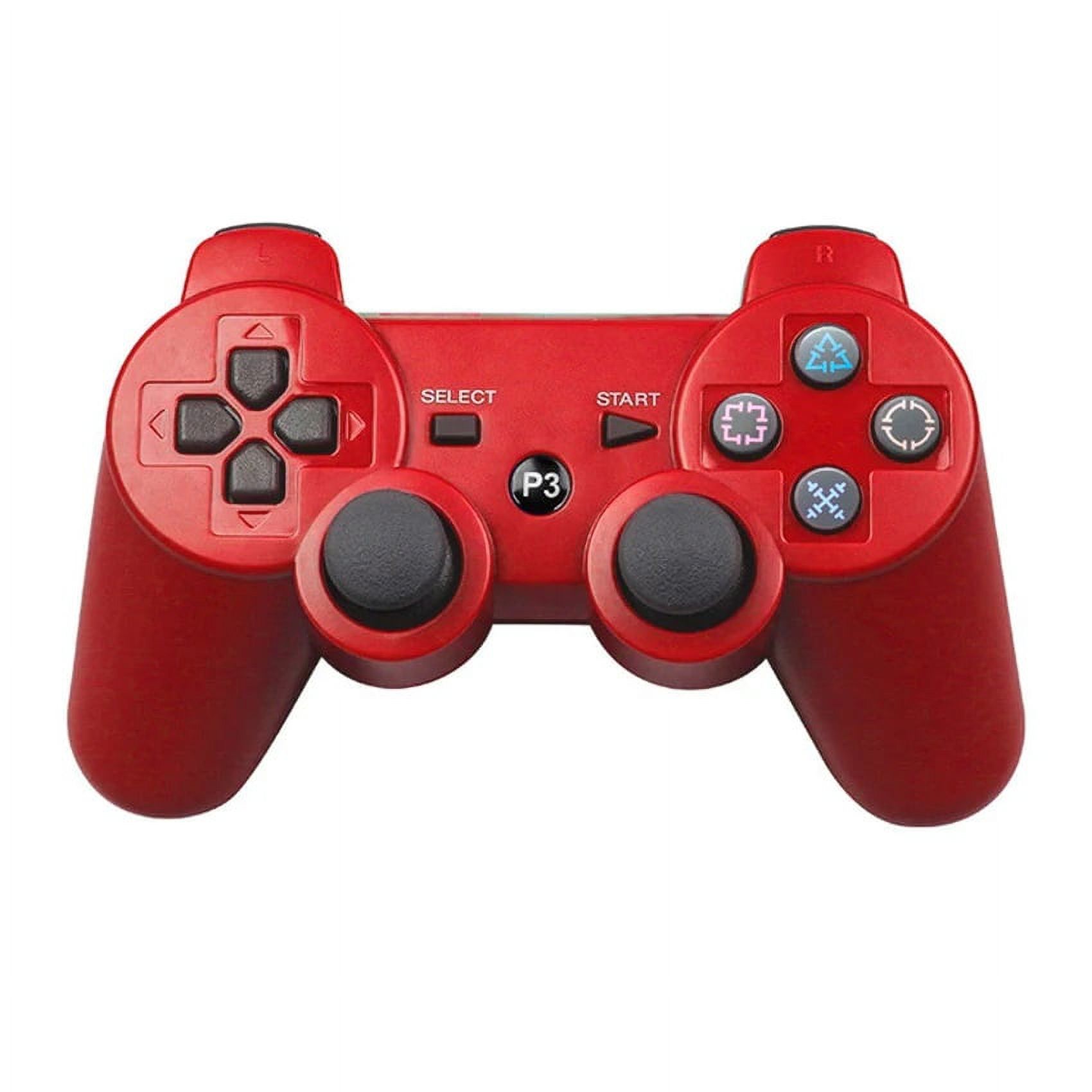 Genérico - Control Joystick Inalámbrico Doubleshock Ps3 Rojo