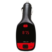 Dblue - Transmisor Fm Auto Auxiliar Y Usb Auto Negro - Ps