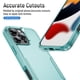 thumbnail image 5 of Para Apple iPhone 12 Pro Max Funda a Prueba de Golpes Resistente Protección de Cuerpo Completo de Alta Resistencia a Prueba de Polvo/caídas Cubierta Funda, Verde, para iPhone 12 Pro Max, 5 of 6