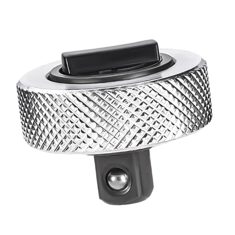 Ioensy - Llave De Trinquete Reversible Compacta Con Mango Moleteado, Herramienta De Reparación De 3,2 Cm De Altura