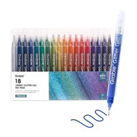Grabie Bolígrafos Jumbo Tinta De Gel Con Glitter 18 Colores