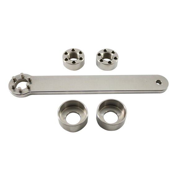 Sistema de seguridad Marinetech Panther 758320 Twin de acero inoxidable