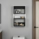thumbnail image 5 of Mueble Auxilar Muro Baño Eco Blanco Y Negro, 5 of 7