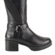 thumbnail image 4 of Bota Exs de Cuero Plataforma Negra, 4 of 5