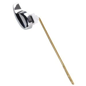 Magideal - Manija De Palanca De Descarga Para Tanque De Inodoro, Manija De Metal, Fácil De Usar, Reparación, Palanca De Tanque De Inodoro Portátil Y Duradera Par Frontalrecto 17X3Cm