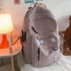 thumbnail image 1 of Upgrade Your School and Travel Game with Our Kawaii Canvas Backpack - Simple Preppy Style with Large Capacity for Women, 1 of 5