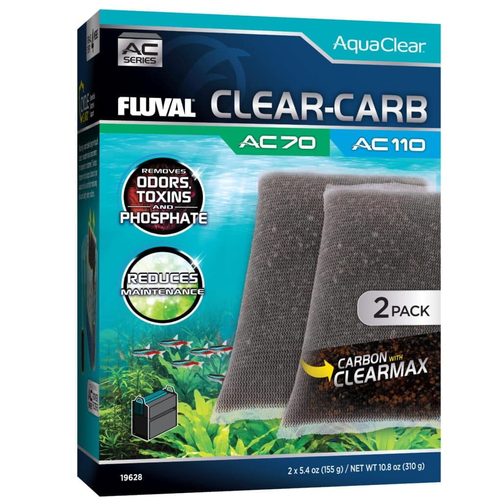 Medios de filtración Fluval 310 g (paquete de 2) AC70/AC110