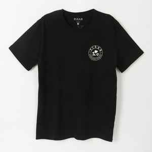 Polera Manga Corta Adulto Negro Corporativo Pixar Disney