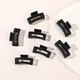 thumbnail image 1 of 4pcs Classic Frosted Square Hair Clips - Perfect for Girls & Women - Hollow Shark Claw Design, 1 of 5