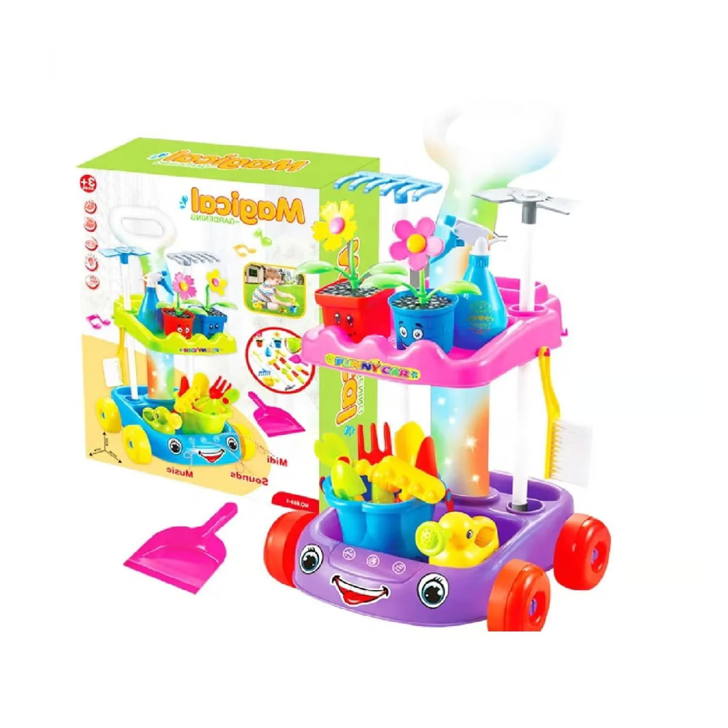 Genérico - Juguete Set De Jardineria Con Luces Y Sonidos Infantil