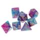 thumbnail image 1 of 7 Piezas De Dados Poliédricos Para Mazmorras Y Dragones RPG Juego De Mesa Púrpura Azul, 1 of 3