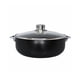 thumbnail image 1 of Horno Caldero dutch Oven Bistro De Cerámica Antiadherente De 4 4 Cuartos De Galón Negro, 1 of 8
