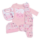 thumbnail image 1 of Ajuar Pack Body Panties Gorro Mitón Bebé 0-3 Meses, 1 of 2