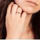 thumbnail image 5 of Anillo Lupine de Sole du Soleil chapado en oro de 18k, 12 CZ, 5 of 10