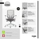 thumbnail image 5 of Silla Oficina Chic Gris Claro, 5 of 6