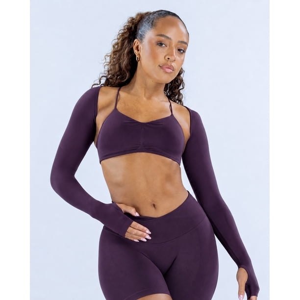 Bolero Tapado Deportivo Para Mujer Manga Larga