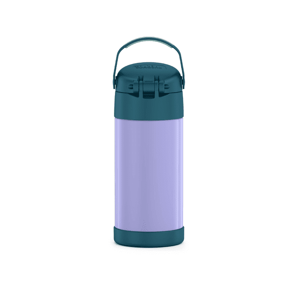 Botella Hidratación Acero Inoxidable Asa Kids Lila 355 Ml