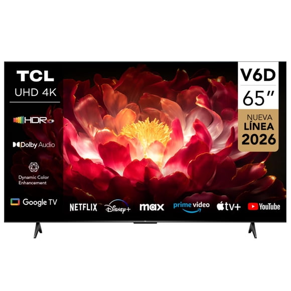 Televisor Smart TV TCL 65"  UHD 4K V6D