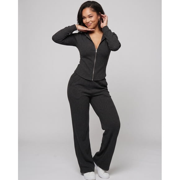 Set Urban Mujer Invierno Palazzo Gorro Estilo Moderno - ZL042