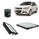 thumbnail image 1 of Kit de Filtros Chevrolet Aveo 1.4 (2004-2017) Motor F14D3 | Mantención Completa, 1 of 8