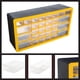 thumbnail image 5 of Organizador de piezas Stalwart 49 x 16 x 25 cm amarillo de 30 cajones, 5 of 9