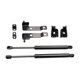 thumbnail image 3 of 2x Piezas De Repuesto Del Puntal Del Capó Delantero Para Nissan Navara 2004-2018 Negro Resistente, 3 of 5