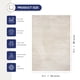 thumbnail image 5 of Alfombra de área Abani 61 x 91 cm beige con patrón geométrico zen, 5 of 9
