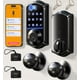 thumbnail image 1 of Cerradura inteligente Veise VE017-K con huella digital, app y acceso sin llave, 1 of 9