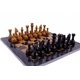 thumbnail image 1 of Juego de ajedrez Radicaln Marble 38 cm negro y dorado hecho a mano, 1 of 5