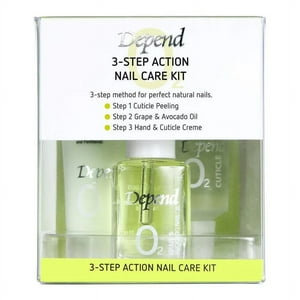 Depend - Kit Tratamiento Uñas Agrietadas 3 Pasos