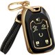 thumbnail image 1 of Llavero Lucrum con funda para mando GMC Acadia negro/dorado, 1 of 7