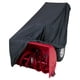 thumbnail image 1 of Cubierta del soplador de nieve -210D Oxford tela impermeable resistente al viento cubiertas al aire libre, accesorios clásicos dos etapas de la cubierta del lanzador de nieve (negro), 1 of 3