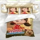 thumbnail image 5 of Millie la Magnífica Conjunto de sábanas temático, trío de piezas, cómodo y amigable con la piel, diseño único, regalo de decoración para el hogar para familiares, amigos y fans,140cm *210cm, 5 of 6