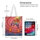 thumbnail image 5 of Yosemite Sam Bolso de tela con estampado de lienzo para mujer, bolsa de compras reutilizable y estética, con cremallera interior, regalo para mujer,40*45cm., 5 of 6