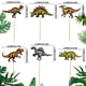 thumbnail image 2 of Decoración para magdalenas con diseño de dinosaurio KeaiBear, 30 unidades, 2 of 7