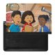 thumbnail image 1 of Molly de Denali Porta Pasaporte y Cartera de Viaje Premium de Cuero PU, Funda de Pasaporte Bloqueo RFID con Ranuras para Tarjetas de Crédito, Estuche para Libro de Pasaporte para Familia 10cm × 15cm, 1 of 6