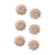 thumbnail image 1 of 6 Piezas Gemelo De Gemelo Con Tendencia Cubierta De Botones De Diamantes De Imitación Para Fiestas Estilo De Boda B, 1 of 5