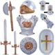 thumbnail image 1 of Set Role Play Knight Armor Medieval para niños de 3 a 6 años con juguetes, 1 of 7