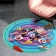 thumbnail image 4 of Tiny Toons: Looniversidad Alfombra Redonda de Felpa Coral, Antideslizante, No Desprende Pelusas, Lavable y Duradera para Salón, Dormitorio y Habitación de Niños 60cm, 4 of 6