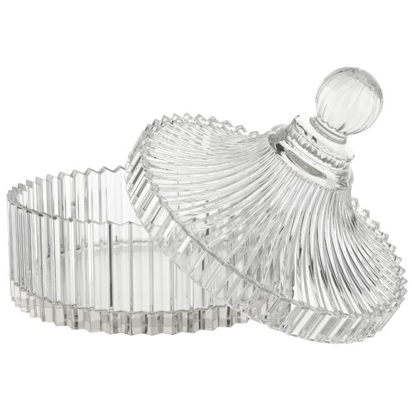 Recipiente para Polvo Grande de Cristal Shelley Kyle, 1 Unidad