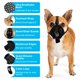 thumbnail image 2 of Unique Bargains Bozal para Perro Bozal para Perro Pequeño Bozal Suave Transpirable Reflectante Ajustable con Malla de Aire X-Pequeño Negro, 2 of 7