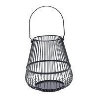 Magideal - Portavelas Soporte Candelabro Ornamento Alambre De Metal Candelabro De Hierro Moderno Para Banquete Navidad Comedor Festivo Vacaciones , S S