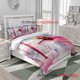 thumbnail image 1 of 3pcss Unique Futuristic Pink Friday Album Promotional Photo Pattern 3pcs Set Soft And Comfortable Bedding Set, 1 of 5