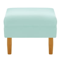 Bodevir - Pouf Sky 1C Felpa 04 Verde Agua