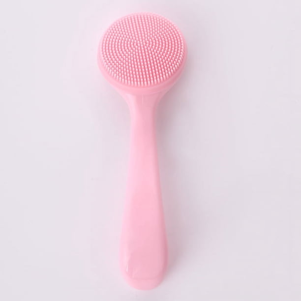 Face Brush Manual Facial Cleansing Skin Care Silicone Facial Scrubber Dual Face Wash Brush Deep Pore Exfoliation Makeup Massage