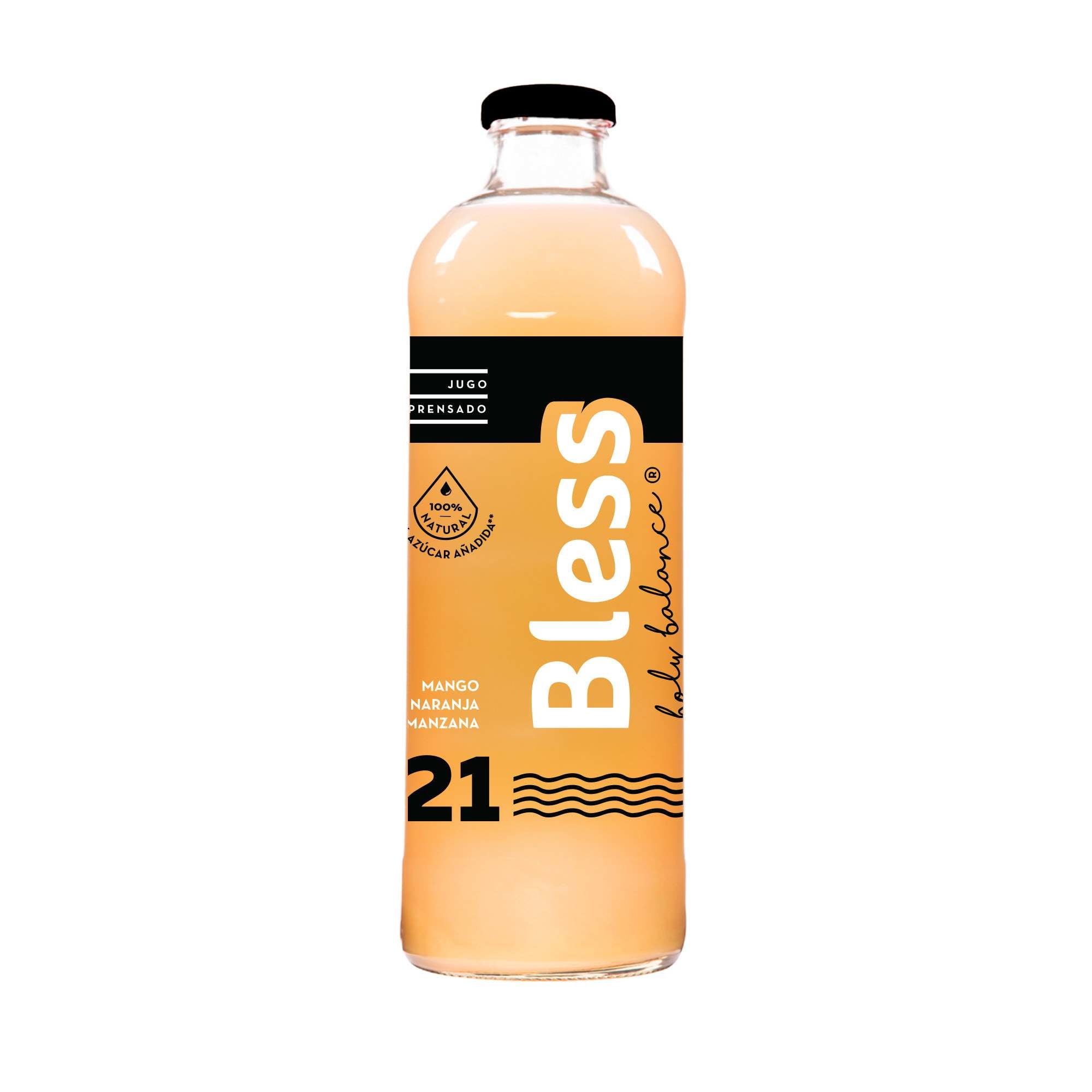 Jugo Mango Naranja Manzana 1000 ml Bless