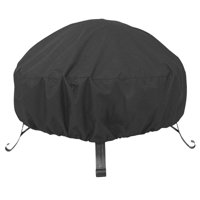 Ioensy - Cubierta Para Hoguera, Tela Oxford, Resistente A La Intemperie, Duradera, A Prueba De Polvo, Para Barbacoa, Negra Y Pequeña