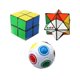 thumbnail image 1 of Set de regalo Rubik's Cube de 3 piezas | Bola arcoíris | 2 estrellas mágicas, 1 of 7