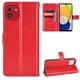 thumbnail image 4 of Funda tipo libro para Samsung Galaxy A03, cartera todo‑en‑uno, funda multifuncional con tarjetero y correa de muñeca desmontable, 4 of 4