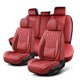 thumbnail image 1 of Fundas de Asiento TINRAIYANG Juego Completo Cuero Sintético Color Vino, 1 of 8